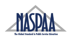 NASPAA Members Logo