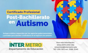 Promo Estudia Certificado Profesional Post-Bachillerato en Autismo