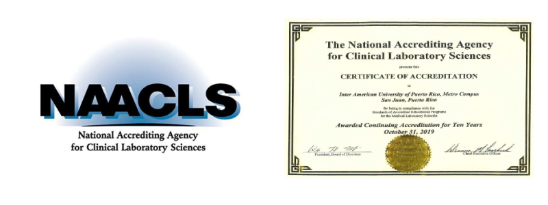 NAACLS Certificados de Acreditacion